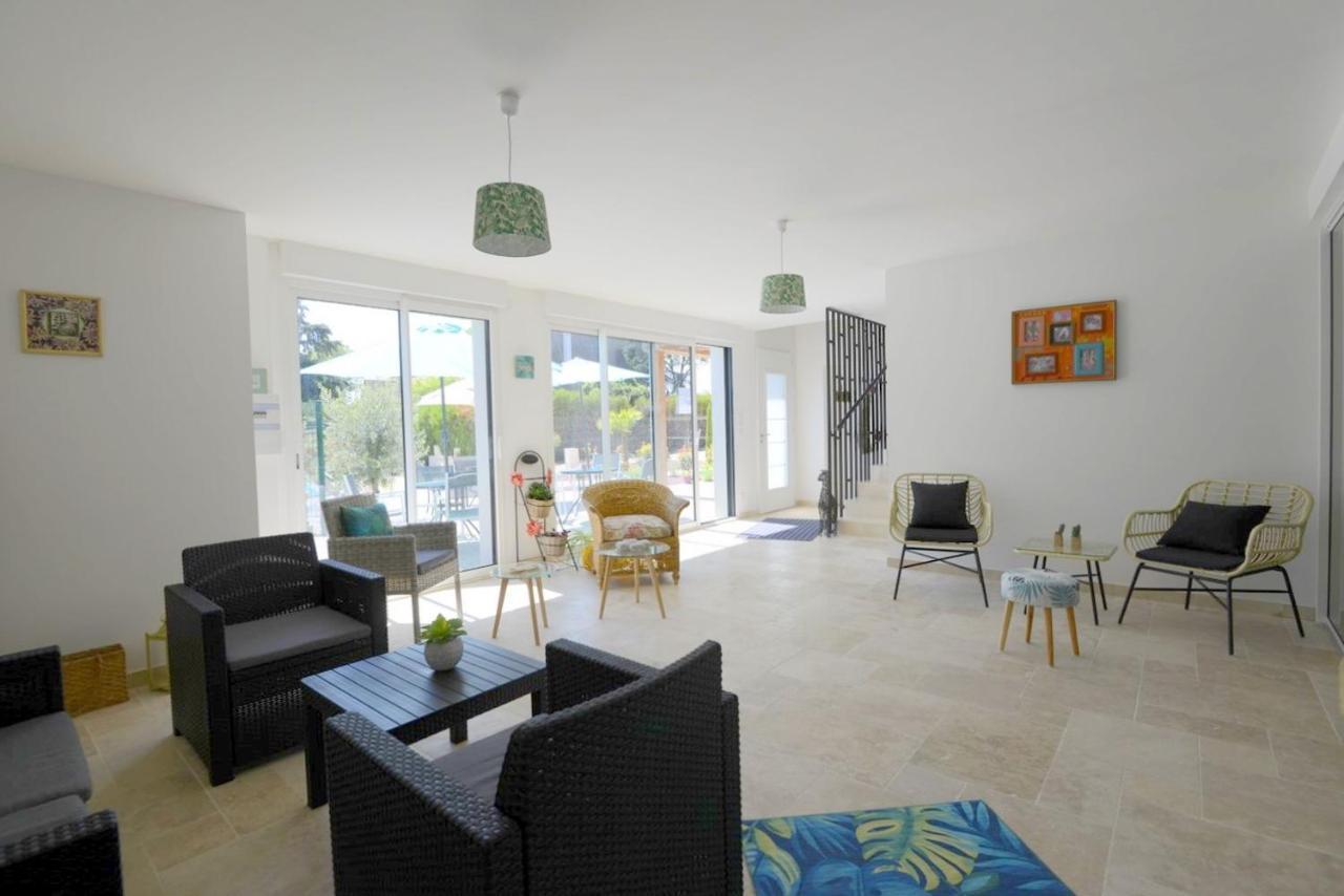 Les 4 Saisons Piscine Interieure Apartment Mer Luaran gambar
