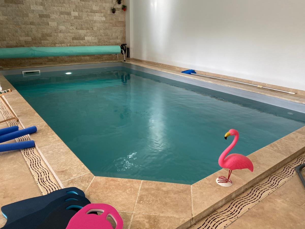 Les 4 Saisons Piscine Interieure Apartment Mer Luaran gambar