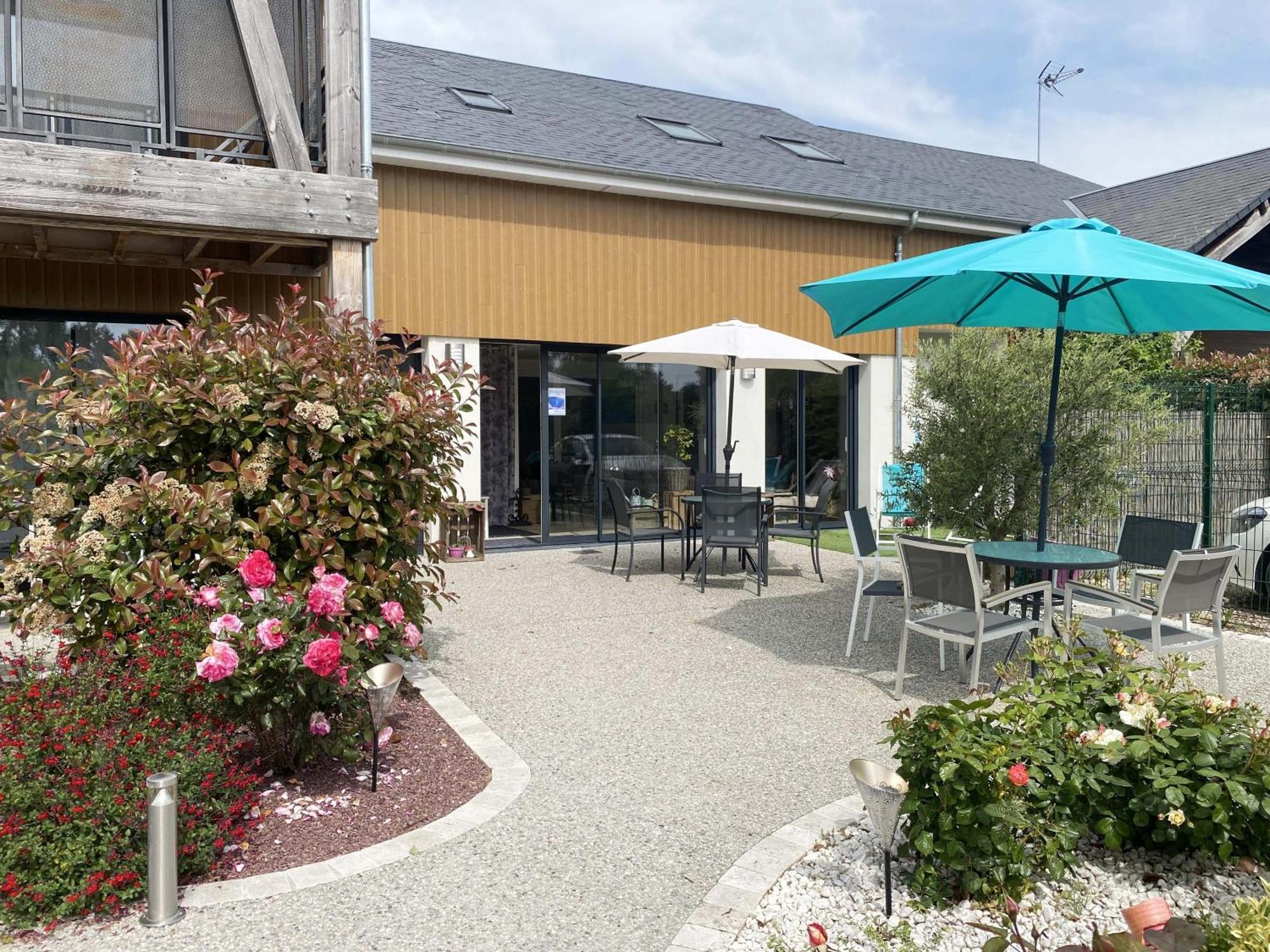 Les 4 Saisons Piscine Interieure Apartment Mer Luaran gambar